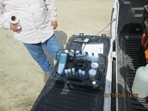 Monitoreo ambiental con equipo especializado